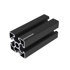 Profil aluminiowy T-rowkowy 4545 czarny anodowany rowek 10mm Kompatybilny z BOSCH BSB BSP Typ B