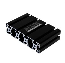 Alux Czarny Anodowany Profil Aluminiowy Konstrukcyjny 40160 40x160mm rowek 8mm