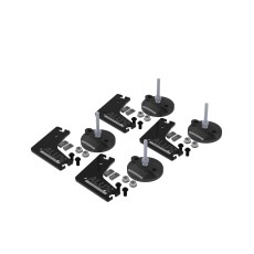 Zestaw płyt montażowych stopek poziomujących 80mm